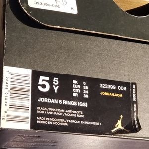 GS 6Rings Jordans